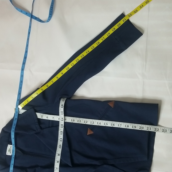 Lacoste Navy Knit Jacket/Blazer - Picture 12 of 14